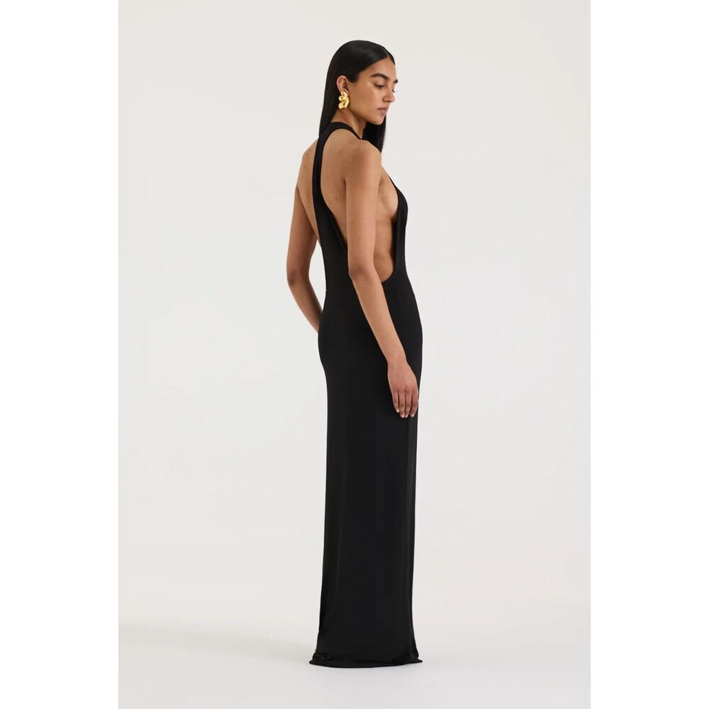 BNWT Henne Ophelia Tank Maxi Dress - Black (Size AU 12/ US 8)